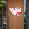 This Personalized Name Wood Sign is the perfect Mother's Day gift. It is a pink swan plywood sign with the words "I am always with you" etched into it. The customizable name ensures a special and meaningful touch.