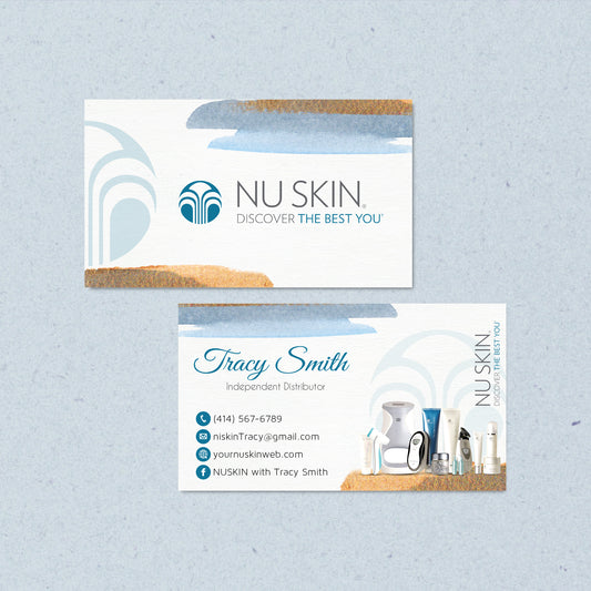 Personalized Nu Skin Business Card, NuSkin Business Cards NK19
