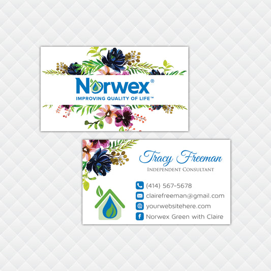 Norwex Marketing Bundle, Personalized Norwex Full Kit Business Cards NR26
