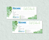 Green Norwex Gift Certificate Cards, Personalized Norwex Business Card NR30