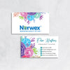 Watercolor Norwex Business Card, Personalized Norwex Business Cards  NR54