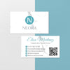 Custom QR Neora Business Cards, Personalized Neora Business Cards NR10