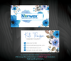 Watercoler Norwex Business Card, Personalized Norwex Business Cards NR15