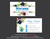 Watercoler Norwex Business Card, Personalized Norwex Business Cards NR09