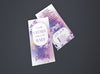 Purple Flower Plexus Business Cards, Girly Plexus, Personalized Plexus Business Cards PL01