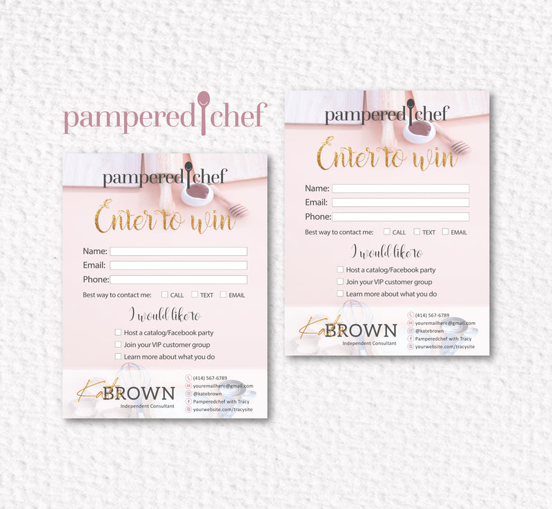Pampered Chef Invitations Printable