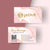 Pink Glitter Pruvit Cards, Personalized Pruvit Business Cards, Pruvit QR Code Card PV10