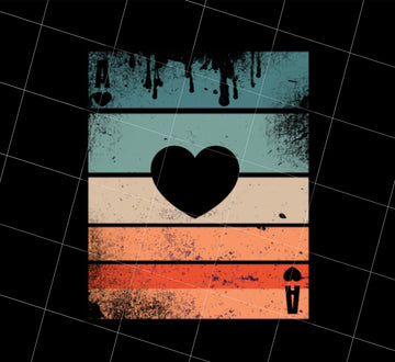 Retro Ace Of Hearts Card Poker Player Gift Png, Ace Gift Png, Poker Lover Png, Ace Poker Png, Love To Bet Png, PNG Printable, DIGITAL File