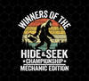 Retro Hide And Seek, Winners Of The Hide And Seek Championship, Png Printable, Digital File