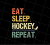 Retro Ice Hockey Gift For Ice Hockey Player, Love To Play Hockey, PNG Printable, DIGITAL File
