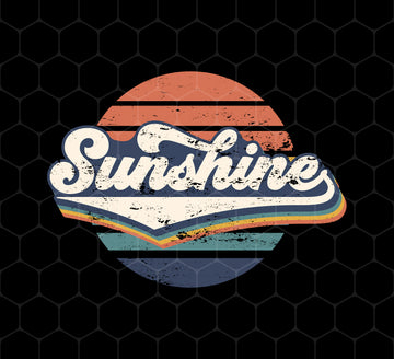 Retro Sunshine, Love Sunshine Gift, Sunshine Vintage, Sunshine Gift, Png Printable, Digital File