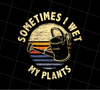 Retro Watering Garden Plants, Gardening Lover, Love My Plant, PNG Printable, DIGITAL File