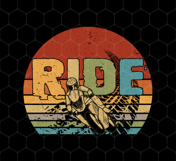 Rider Gift, Retro Ride Gift, Best Ride Ever, Ride Dirt Bike, Motorcross Lover Gift, Png Printable, Digital File