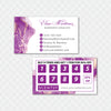 Purple Gold Scentsy Loyalty Marketing Card, Personalized Scentsy Business Cards SS14