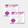 Purple Gold Scentsy Marketing Bundle, Personalized Scentsy Full Kit Business Cards SS14