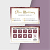 Glitter Gold Scentsy Loyalty Marketing Card, Personalized Scentsy Business Cards SS26