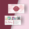 Pink Watercolor Scentsy Business Card, Personalized Scentsy Business Cards SS29