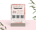 Glitter Printable Tupperware Marketing Social Sign QR Code, Tupperware ...