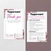 Tupperware Marketing Bundle, Personalized Tupperware Full Kit Business Cards TW12