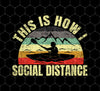 This Is How I Roll Social Distance, Retro Rowing On Sail, Png Printable, Digital File