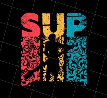 Time For Summer SUP Paddle Board For Everyone Love Boating, Png Printable, Digital File