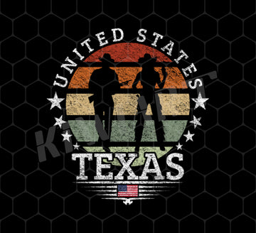 United States Texas Retro Cowboy Png, United State Png, Texas Png, Cowboy Lover Png, Cowboy Cowgirl Gift Png, Png Printable, Digital File