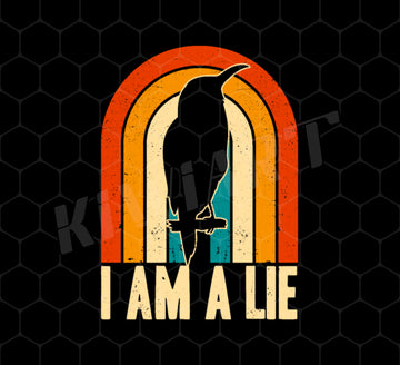 Vintage Bird Lover Png, I Am A Lie Bad Bird Png, Retro Bird Png, Vintage Style Bird Png, Bird On Dry Twigs Png, Png Printable, Digital File