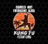 Vintage Kung Fu, Fighting Asia, Material Art Retro, Kung Fu Sunset, Png Printable, Digital File