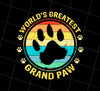 Worlds Greatest Png, Grand Paw Png, Grandpa Dog Lover Png, Png Printable, Digital File
