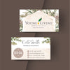 Vintage Young Living Business Card, Personalized Young Living Business Cards YL51