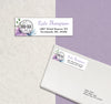 Personalized Young Living Address Label Cards, Young Living Business Card YL72