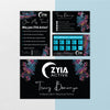 Black Luxury ZYIA Marketing Bundle, Zyia Active Business Cards, Active Business Cards ZA05