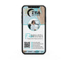 Digital ZYIA Business Card, Ecard Zyia Custom Qr Code, Ecard ZYIA Template, Personalized Zyia QR Code, Custom Zyia Cards