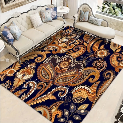 Ultimate Comfort and Style: Large Area Rug for Living Room - Modern Crystal Velvet Rug, Non-Slip, Soft and Machine Washable - Perfect Home Decor - 70.87 x 102.36 inches