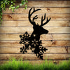 Merry Christmas Metal Deer Wall Decor: A Festive Addition to Any Room