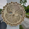 3D Mandala Tree of Life Home Decoration: Enhance Your Room with Stunning Wooden Art