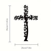 Serene Sanctuary: Metal Wall Art Tree and Birds Living - A Religious Home Accent and Decorative Gift