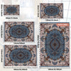 Exquisite Vintage Boho Area Rug: Stain-Resistant, Non-Shedding Floor Mat for High Traffic Areas - Perfect Home Decor!