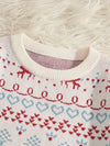 Winter Wonderland: Christmas Snowflake Knitted Pullover Sweater - Stay Cozy and Stylish This Season!