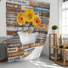 Add a touch of style to your bathroom with the Vibrant Sunflower Paradise shower curtain. The vibrant design offers a refreshing experience, bringing the beauty of nature indoors. This complete curtain set includes all necessary hardware, ready to instantly upgrade your bathroom decor.