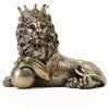 Regal Lion King Statue: Exquisite Antique Collectible Figurine for Elegant Home Decor and Memorable Gift