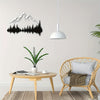 Naturally Serene: Mountain and Forest Metal Wall Art - Bringing the Beauty of Nature Indoors