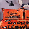 Halloween Castle Moon Duvet Cover Set: Spooky Bedding for a Hauntingly Beautiful Bedroom(1*Duvet Cover + 2*Pillowcases, Without Core)