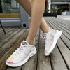 Ultra-Light Lace-Up Mesh Sneakers: Top Choice for Women's Breathable Running and Fashion