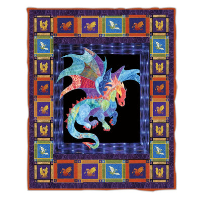 This Dragon Blanket is the perfect gift for any dragon lover. Crafted from soft flannel fabric, the blanket features a vibrant, colorful design of a dragon. Enjoy cuddling up with the Dragon Blanket for a cozy and comforting experience.