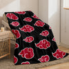 Ultimate Comfort: Cloud Print Flannel Blanket - Cozy, Warm, and Soft for Sofa, Office, Bed, and Travelling
