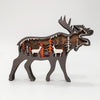 Majestic Moose and Elk 3D Wooden Art Sculpture: A Captivating Holiday Gift and Artistic Night Light for Home Decor