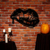 Decorate your home or garden with this spooky and unique metal art piece. The Blood Dripping Vampire Metal Art Lips are a perfect addition to any Halloween décor, adding a creepy, yet stylish touch of Halloween spirit. The durable steel construction is built to last, giving you a statement piece that you can enjoy year after year.