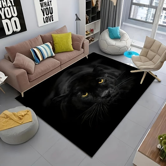 This luxurious Black Panther Carpet is the perfect choice to add a touch of majesty to your home décor. Its 100% polyester material ensures beauty and comfort with its soft, exquisite texture. The product’s high-shine construction and subtle sheen will bring an elegant ambiance to your home.
