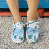 Festive Fun: Women's Cartoon Pattern Canvas Shoes to Rock the Christmas Season!